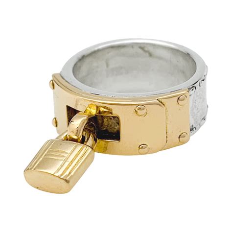 bague kelly hermès argent